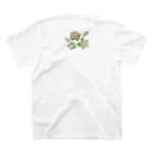 せきね まりのの私はお花屋さんです🌺 スタンダードTシャツの裏面