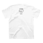 One stroke PierrotのOne stroke Pierrot(背面) Regular Fit T-Shirtの裏面