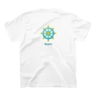 くもみしょっぷ～Ocean～のステアリングＴシャツ（白） Regular Fit T-Shirtの裏面