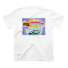 AVOCADOのアメ車でdrive-in Regular Fit T-Shirtの裏面