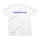 ProductionT.A.L.EsのProductionT.A.L.Es  New model version3 スタンダードTシャツの裏面