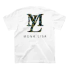 Elvis-MersonのMONALISA✖️GUCCCCI スタンダードTシャツの裏面