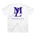 Elvis-MersonのMONALISA✖️LOUIS Regular Fit T-Shirtの裏面