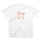 ゆゆゆのすずりのおすましガール Regular Fit T-Shirtの裏面