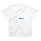 46nの46n （青ロゴ） スタンダードTシャツの裏面