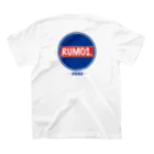 RUMOS.のRUMOS.バックプリントT スタンダードTシャツの裏面