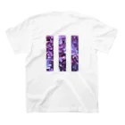 CrabClub.LabのLilac t-line tee スタンダードTシャツの裏面