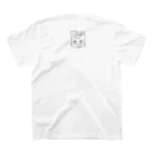 せきね まりのの人間をみまもるねこ(やっほー！ Regular Fit T-Shirtの裏面