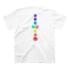 むげしょぷの-CHAKRA- スタンダードTシャツの裏面