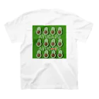 nooaのavocado. スタンダードTシャツの裏面