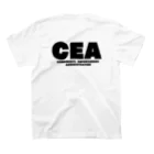 対戦ヘリ梅田のCEA スタンダードTシャツの裏面