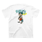 おふなさんのFishing boy Regular Fit T-Shirtの裏面