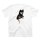 柴犬と柴犬のshibainuうちの子 スタンダードTシャツの裏面