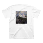アートTシャツ 名画グッズのクロード・モネの『舟遊び』 スタンダードTシャツの裏面