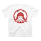 CrabClub.LabのCCDL burger uniform  スタンダードTシャツの裏面