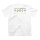 COSMICmagicalsの【両面プリント】8bit★ice cream shop game スタンダードTシャツの裏面
