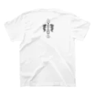 ERIKOERIN ART SHOPのベクトルPOCKET／スカル Regular Fit T-Shirtの裏面