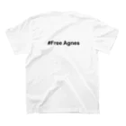 mo-mo-suzuの#Free Agnes スタンダードTシャツの裏面