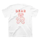 ミュータントモエのBEAR スタンダードTシャツの裏面