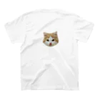 猫のはちみつチャンネル公式の背中にはちみつ スタンダードTシャツの裏面