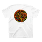 QUIETMILLS.COのART SERIES Circle スタンダードTシャツの裏面