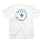 hahahahaha3のBLUE BIRD bakehouse スタンダードTシャツの裏面