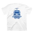 浅草車輌製作所車輌基地の隅田川クリーン貨物bluethunter公式グッズ スタンダードTシャツの裏面