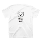 MIWA姐のマイベストバディ秋田犬 スタンダードTシャツの裏面