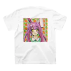 ゴミ販売店のusagi スタンダードTシャツの裏面