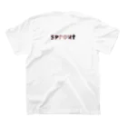 SPROUTの君とのクリームソーダ Regular Fit T-Shirtの裏面