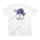 THE PARTY DOES NOT ENDのflower スタンダードTシャツの裏面