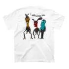 P-nutsのRabbit Colors Threesome スタンダードTシャツの裏面
