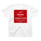 MOBILE GYMのMobeile Gym Tシャツ スタンダードTシャツの裏面