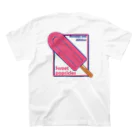 A R K -Eaeh likes-のアイスキャンディー風イラスト スタンダードTシャツの裏面