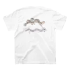 BOREDAMNのPomegranate -color Regular Fit T-Shirtの裏面
