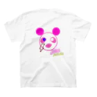 ༺ 🆈🆄🅽 ໘ 🅽🆃🅰༻のふーふーパンダTシャツ スタンダードTシャツの裏面