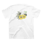 Manatsuの花を Regular Fit T-Shirtの裏面