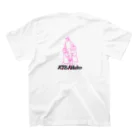 WeekendのKIBAtteko Tシャツ(ピンク) スタンダードTシャツの裏面