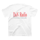 DoN RadioのDoN Radio スタンダードTシャツの裏面