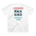 wanwan peepee'sのおさんぽGO！ Regular Fit T-Shirtの裏面