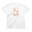 NaITE公式グッズのNaITEオフィシャルグッズ スタンダードTシャツの裏面