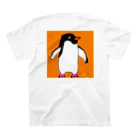 わたなべ。のペンギン スタンダードTシャツの裏面