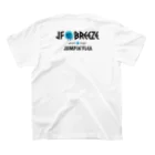 JF BreezeのJF Breeze黒（前背面） スタンダードTシャツの裏面