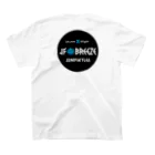 JF BreezeのJF Breeze黒丸（前背面） スタンダードTシャツの裏面