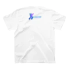 X-Dimensions team goodsの真ゲーミング2青 スタンダードTシャツの裏面