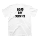 GOODDAYSERVICEのGOOD DAY SERVICE スタンダードTシャツの裏面