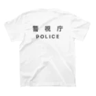 asianaの警視庁　6交機Tしゃつ スタンダードTシャツの裏面