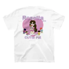 RosettaのRosetta cartoon series スタンダードTシャツの裏面