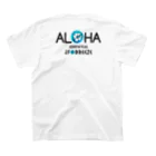 JF BreezeのALOHA（前背面） スタンダードTシャツの裏面