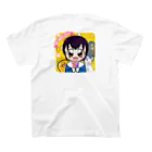 さくらんぼ絵巻の店の白魔女幼稚園児ハルちゃん Regular Fit T-Shirtの裏面